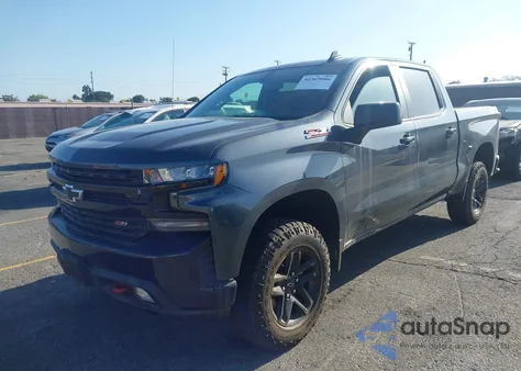 2021 Chevrolet Silverado 1500 4Wd Short Bed Lt Trail Boss z USA, uszkodzony, nr VIN 3GCPYFED8MG123150